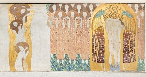 Gustav-Klimt-Beethovenfries-1902_Vereinigung-bildender-KuenstlerInnen-Wiener-Secession_Jorit-Aust Kleinerbearbeitet